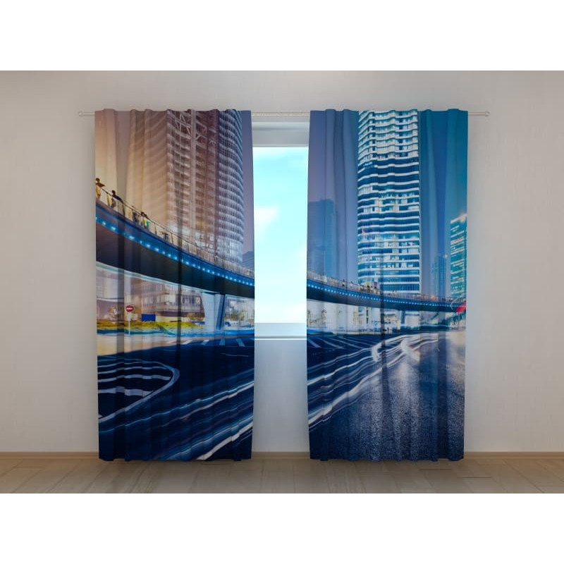 1,00 €Tenda personalizzata - città dopo il fascio di luce