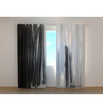 Cortina personalizada - cortina clara e escura