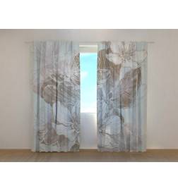 Custom curtain - light and gray - ARREDALACASA