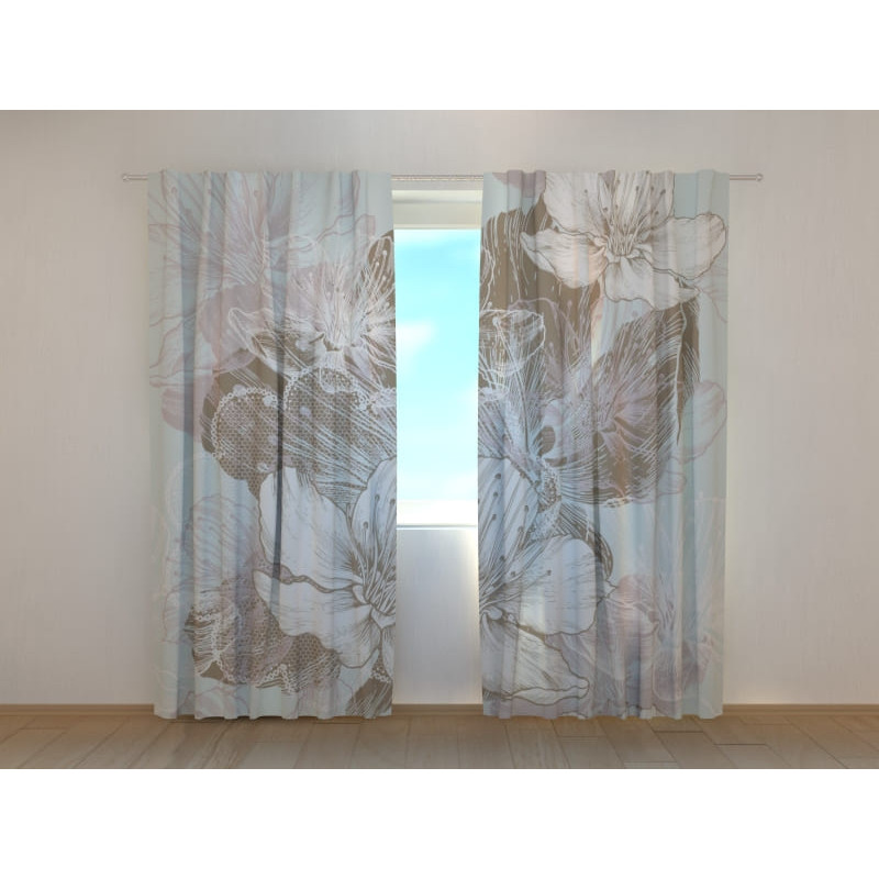 0,00 € Custom curtain - light and gray - ARREDALACASA