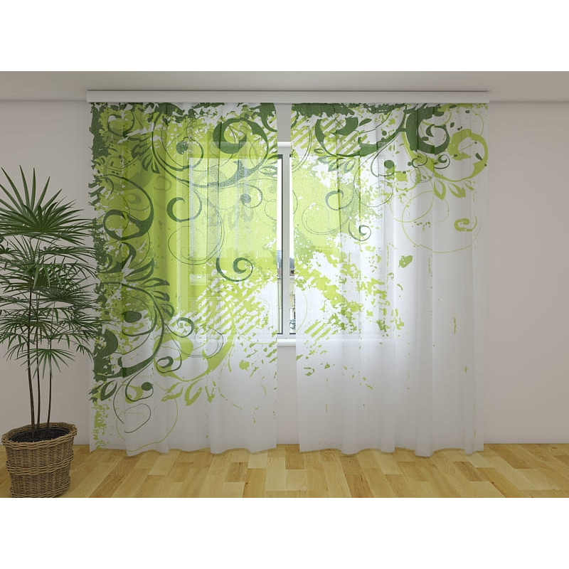 0,00 €Cortina personalizada - luz e verde - ARREDALACASA