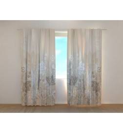 Custom curtain - clear and botanical - ARREDALACASA