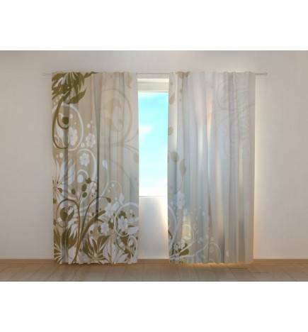 0,00 € Custom curtain - clear and floral