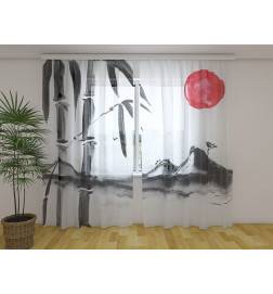 Custom curtain - traditional oriental