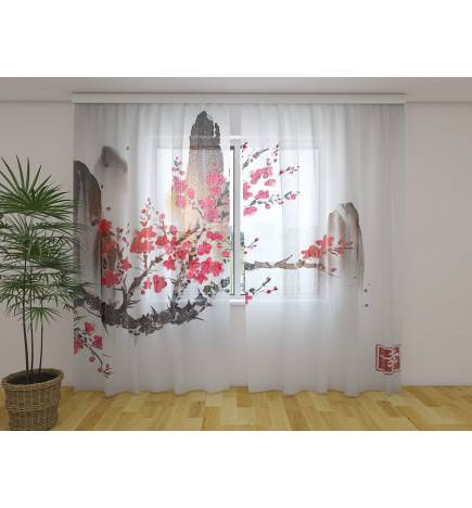 Maßgeschneiderter Vorhang – Traditionelles Japanisch