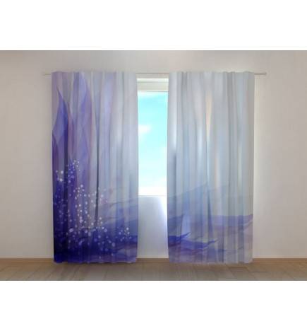 Custom curtain - Oriental - Water effect