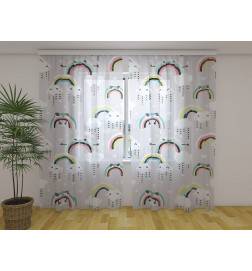 Tenda personalizada - para crianças - com arco-íris