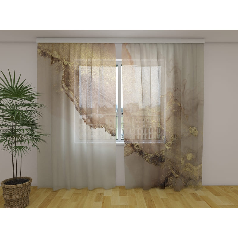 0,00 € Tent op maat - met beige marmer