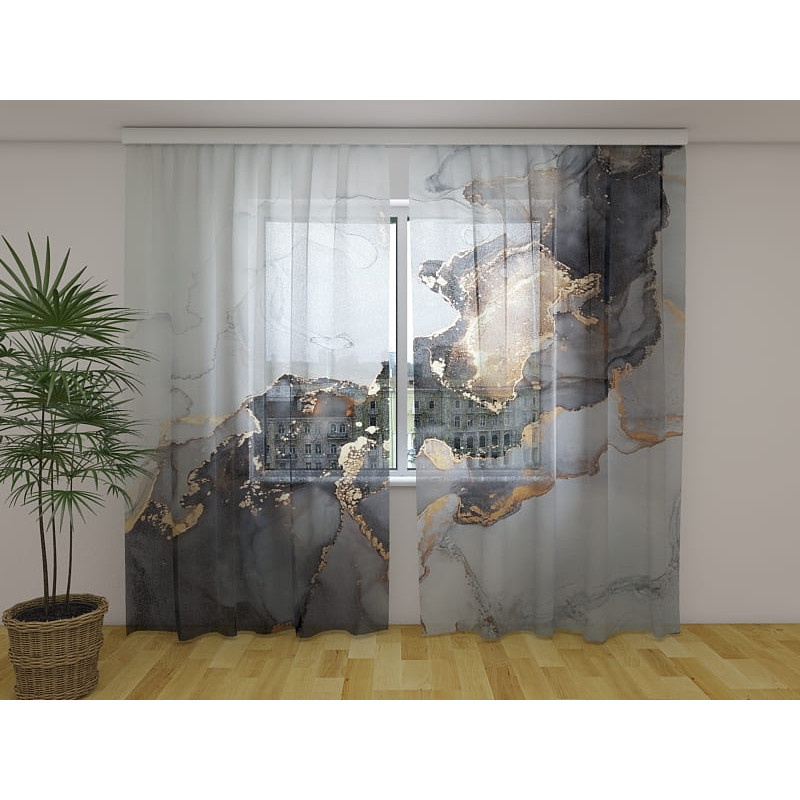 0,00 € Zavesa po meri - z barvnim marmorjem