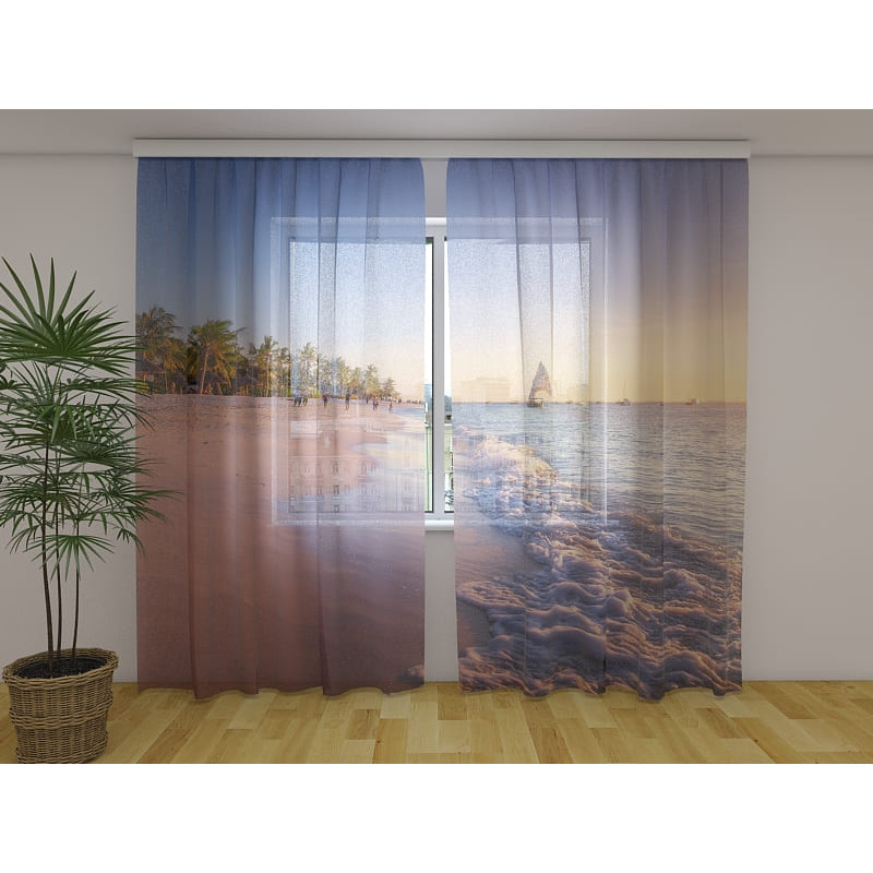 0,00 € Custom tent - Sailboat in the middle of the sea