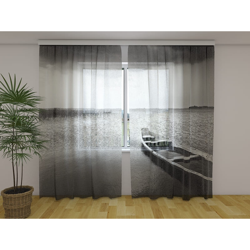 0,00 € Aangepaste luifel - Boot aangemeerd aan het meer