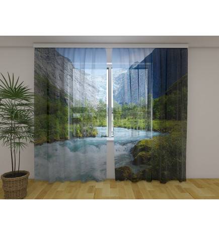 Tente sur mesure - Lac de montagne en Norvège