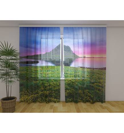 Cort personalizat - Northern Lake Sunrise - În Islanda