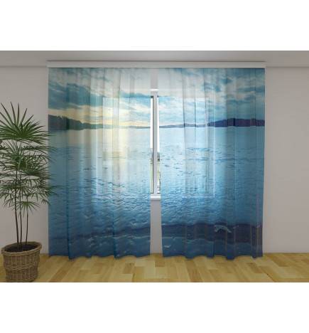 Tenda personalizzata - con un lago ghiacciato