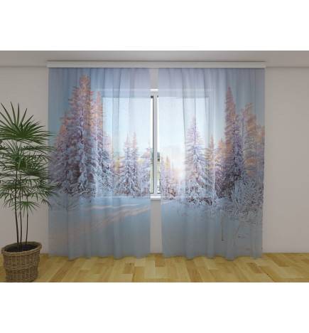 Tenda personalizzata - Con le montagne di inverno