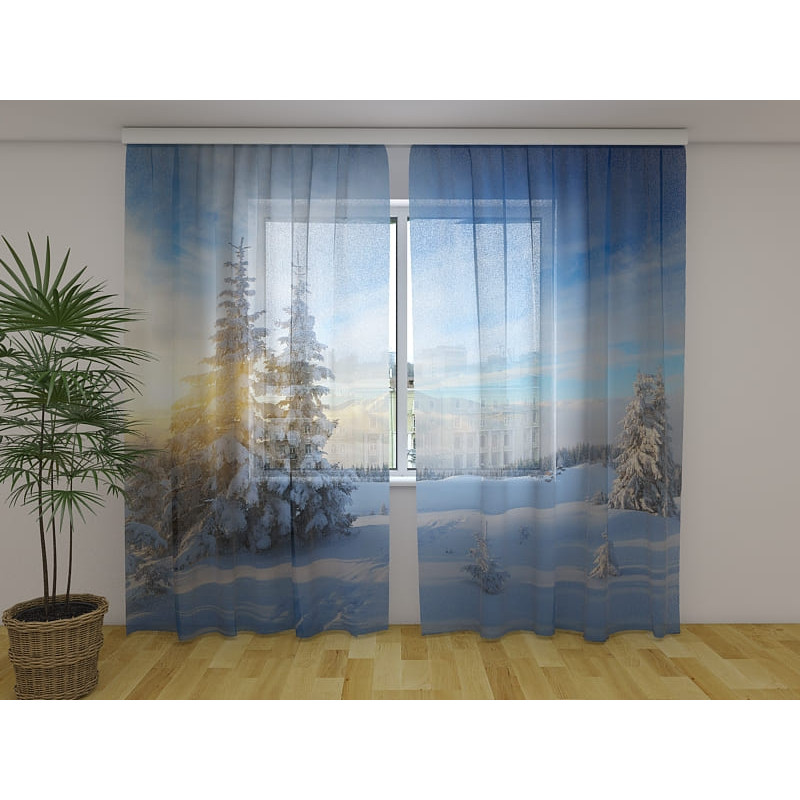0,00 €Tenda personalizada - Com uma paisagem de inverno