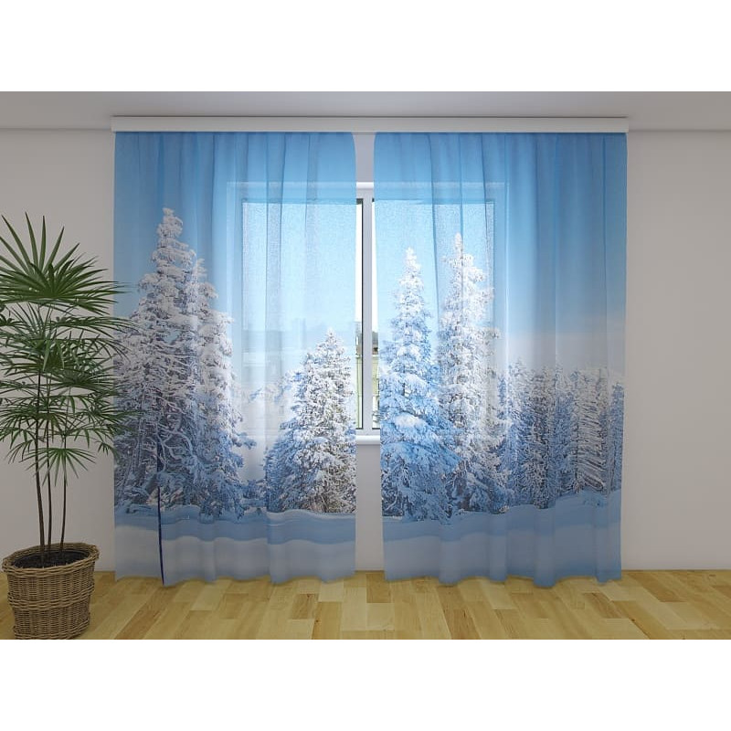 1,00 €Tenda personalizzata - con gli alberi e la neve