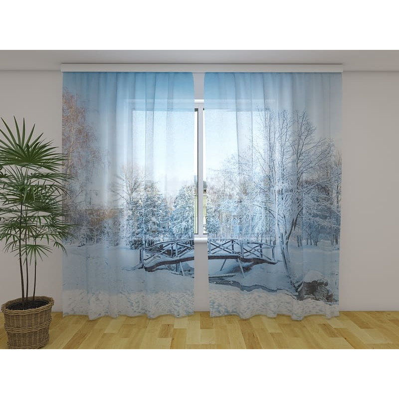 1,00 €Tenda personalizzata - con un ponte sulla neve