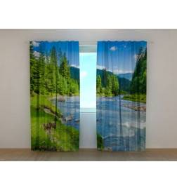 1,00 € Carpa personalizada - Con un río de montaña