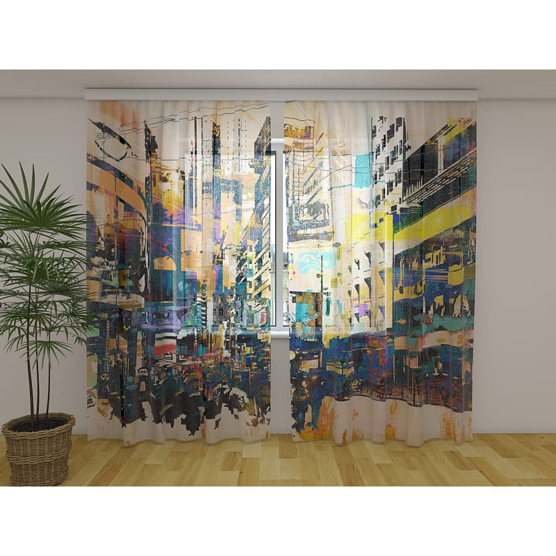 1,00 € Custom curtain - metropolitan street art 1,00 € Custom curtain - metropolitan street art