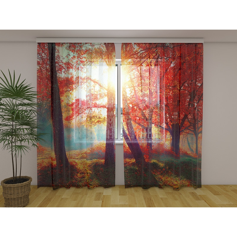 1,00 € Aangepaste tent - Met een rivier in het rode bos 1,00 € Aangepaste tent - Met een rivier in het rode bos