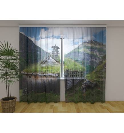 Tenda personalizada - Casa nas montanhas - Na Noruega