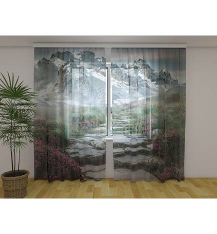 Tenda personalizada - Escada para a montanha