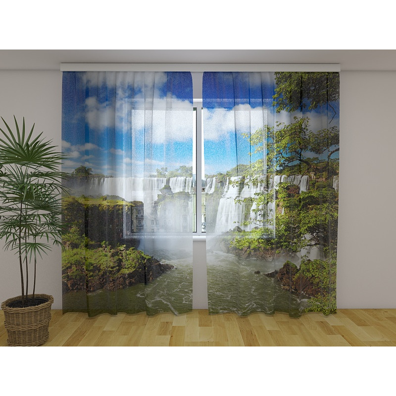 1,00 € Personalized curtain - with Brazilian waterfalls