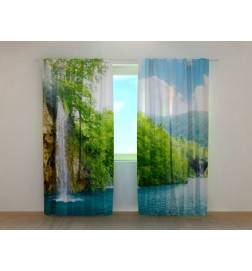 1,00 €Tenda personalizzata - con una cascata sul lago