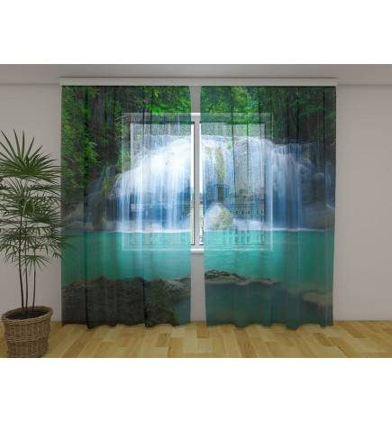 Aangepaste tent - met een grote waterval