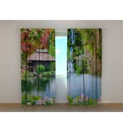 1,00 € Pasūtījuma telts - ar kotedžu un ūdenskritumu