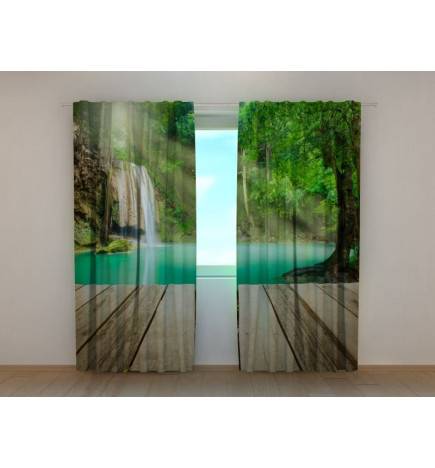 1,00 € Carpa personalizada - Pasarela frente a la cascada