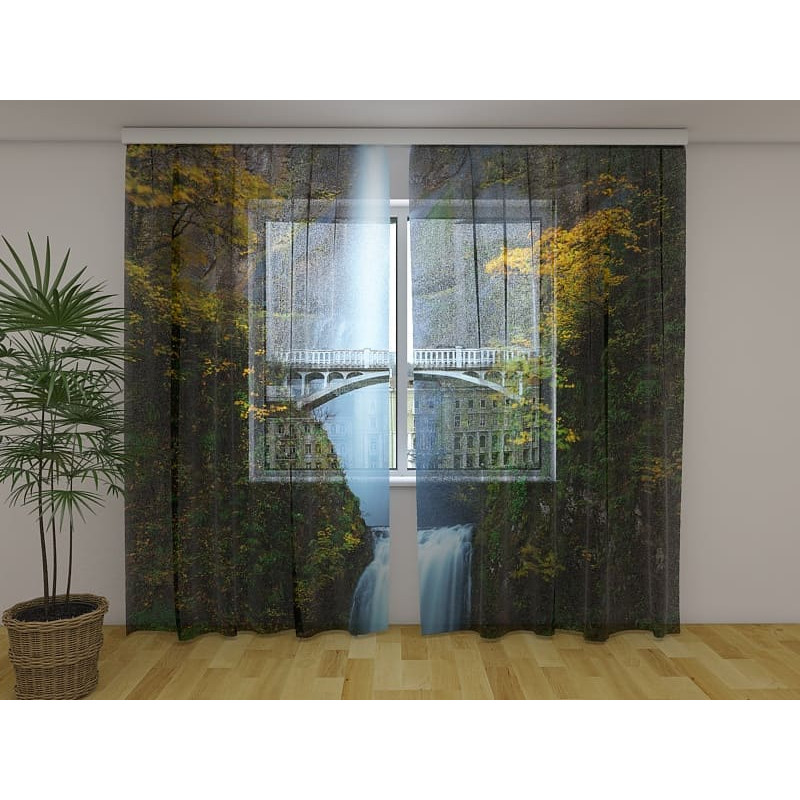 1,00 € Carpa personalizada - Con deck sobre la cascada