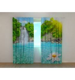1,00 € Personalized curtain - with a small waterfall