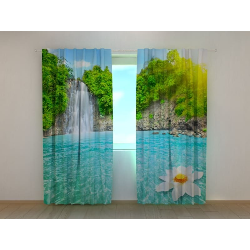 1,00 € Gepersonaliseerd gordijn - met een kleine waterval
