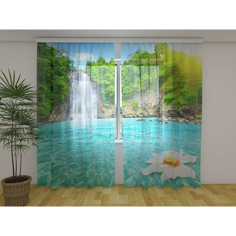 1,00 € Personalized curtain - with a small waterfall 1,00 € Personalized curtain - with a small waterfall