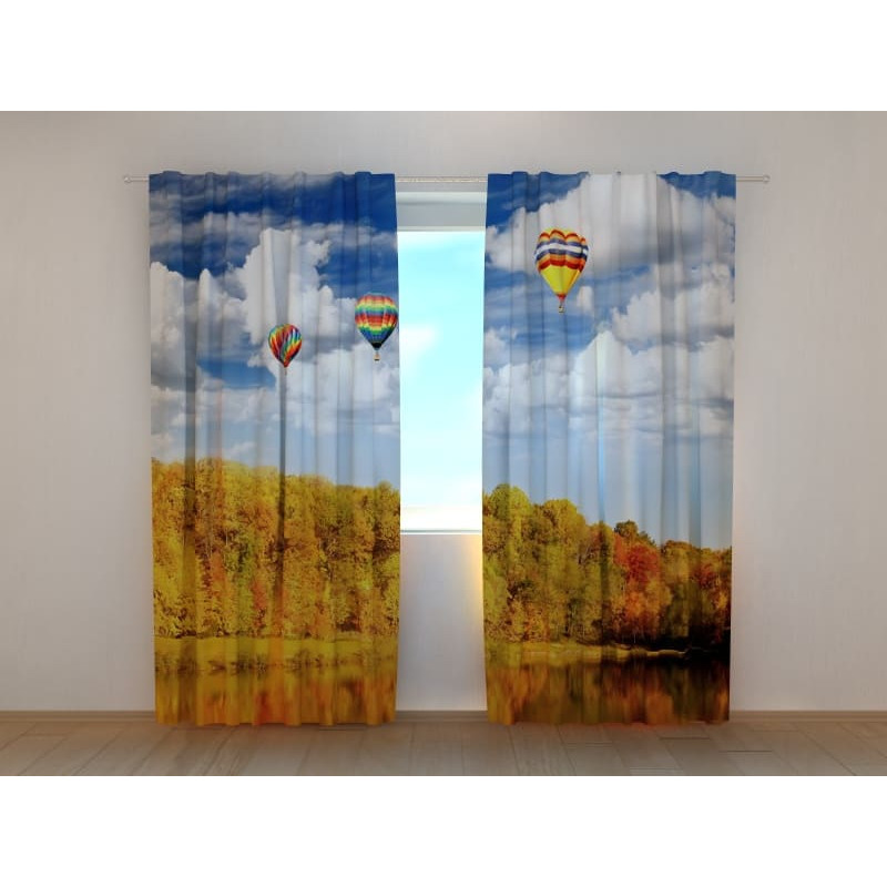 1,00 €Tenda personalizzata - Mongolfiere sopra alle montagne