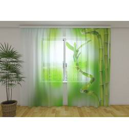 Tenda personalizada - com plantas de bambu verde
