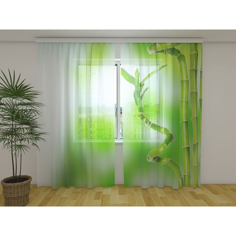 1,00 € Custom tent - with green bamboo plants