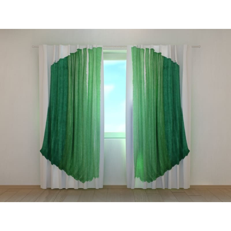 1,00 € Custom curtain - Artistic with bamboo