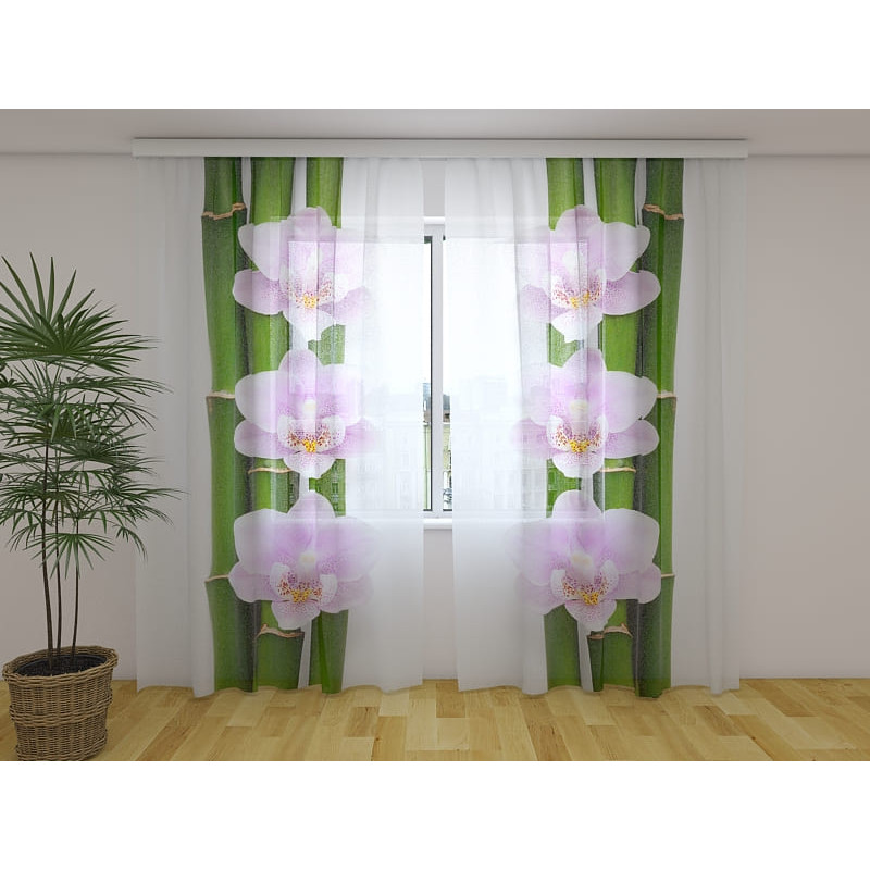 1,00 € Custom Tent - Bamboo with six pink orchids 1,00 € Custom Tent - Bamboo with six pink orchids