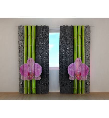 1,00 € Personalized curtain - Floral bamboo - FURNISH HOME
