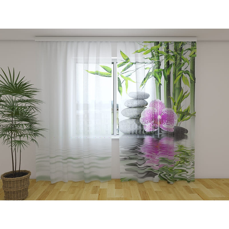 1,00 € Carpa a medida - Bambú en el lago - ARREDALACASA