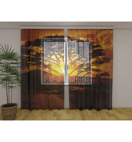 Tenda personalizada – com árvores africanas