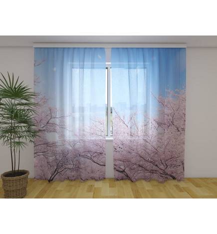 Cortina personalizada - Árvore Sakura - Japão