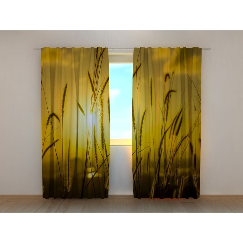 1,00 €Tenda personalizzata - con il sole sul campo di grano