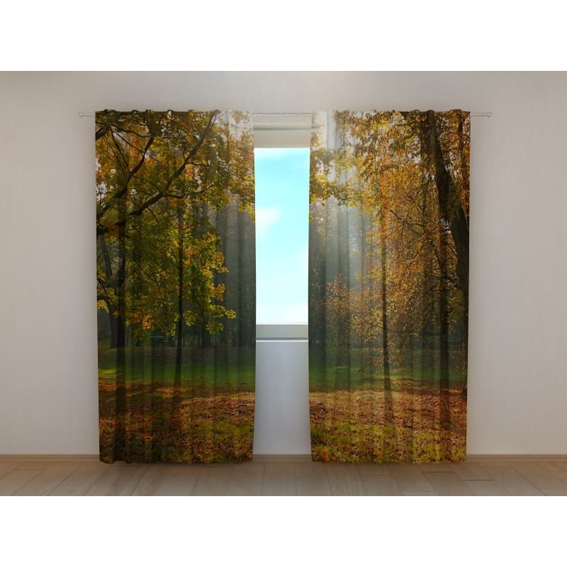 1,00 € Personalizēts priekškars - rudens ar mežu