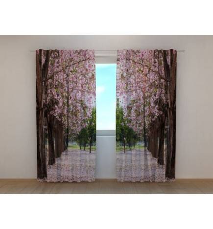 1,00 €Tenda personalizzata - Viale alberato rosa chiaro