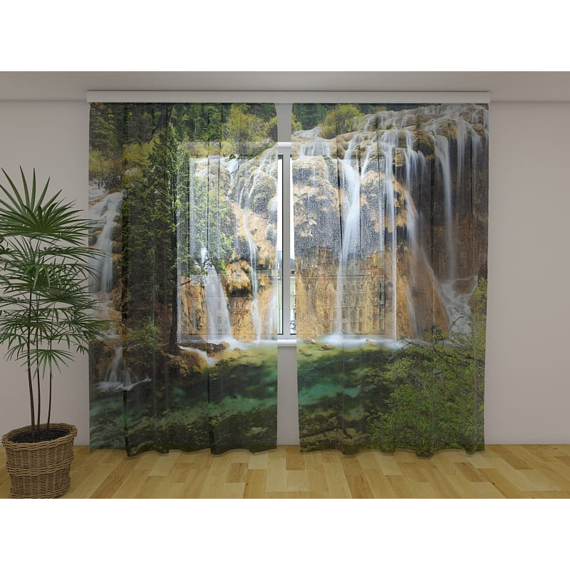 1,00 € Räätälöity verho - Jiuzhaigou-vesiputoukset - Kiinassa 1,00 € Räätälöity verho - Jiuzhaigou-vesiputoukset - Kiinassa