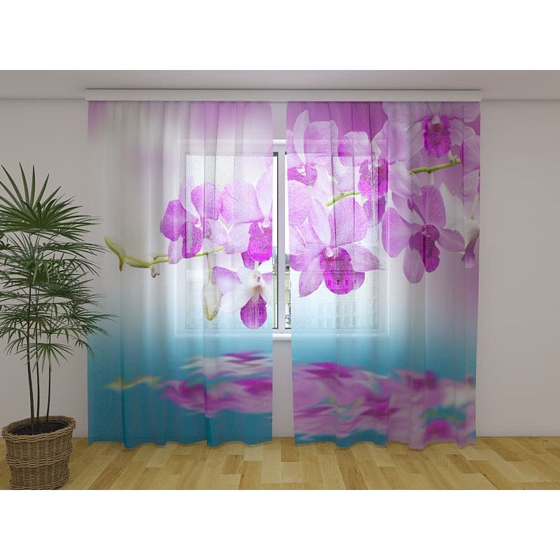 1,00 € Individualizuota palapinė – su purpurinėmis orchidėjomis prie upelio